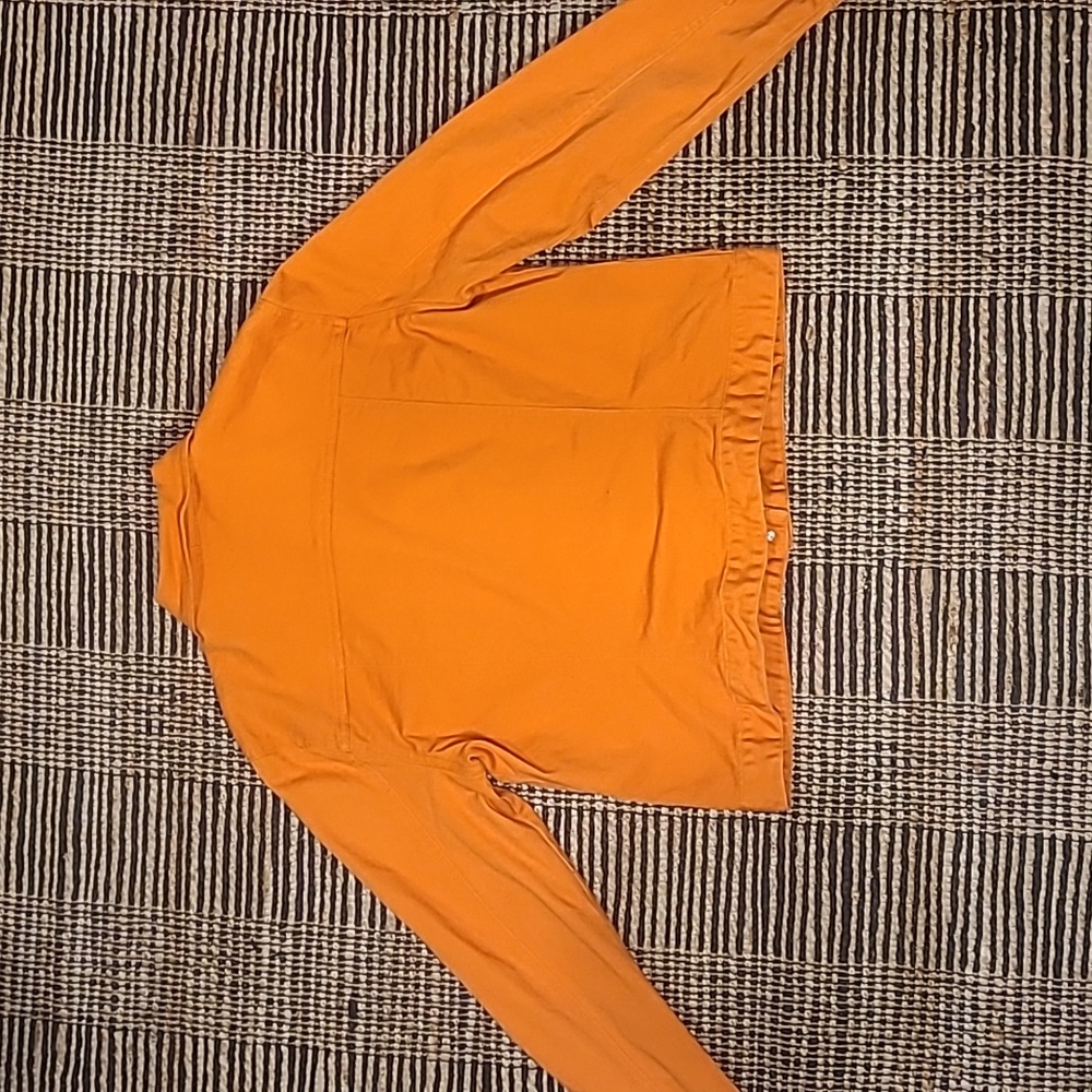 ORANGE JEAN JACKET - Picture 5 of 9
